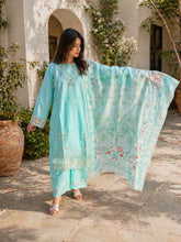 Soft Lawn 3PC Outfit with Trendy Plazo